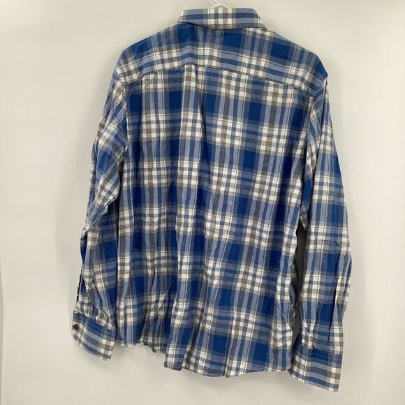 EUC Mens UNTuckit Plaid Button Up Long Sleeve Top - XL‎ - Picture 4 of 6